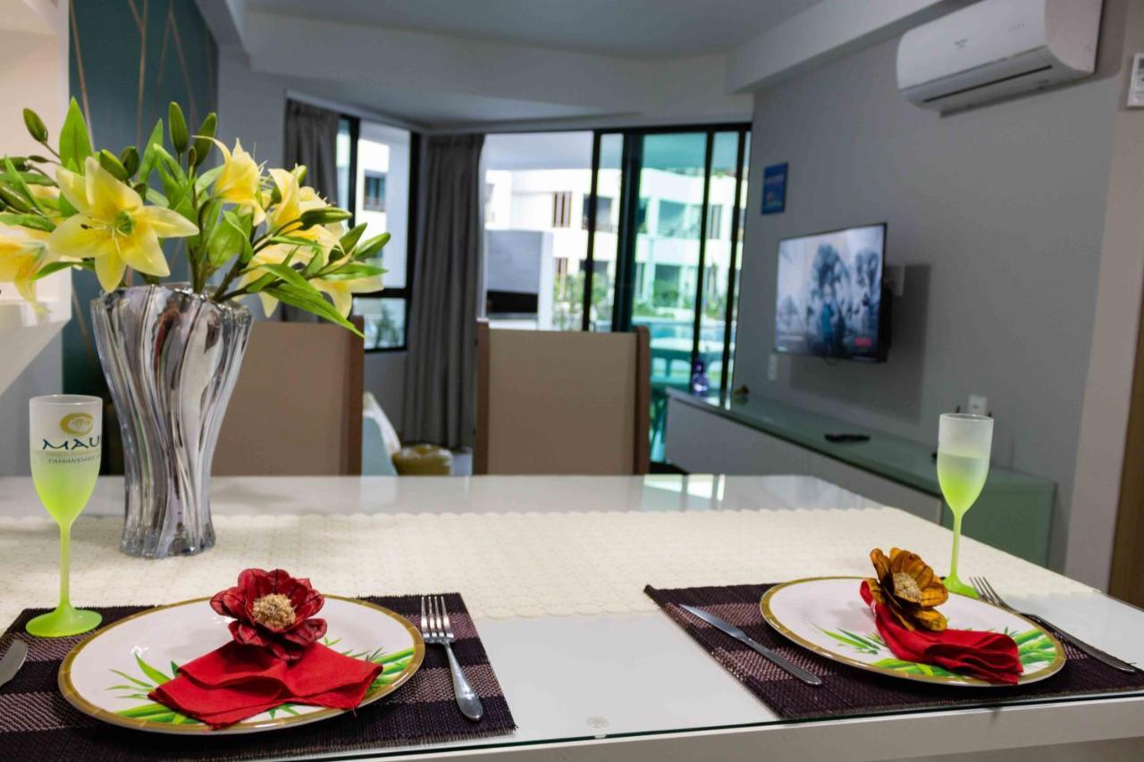 Flat Maui Beach Residence, Tamandare-Carneiros, Pe Na Areia, A Beira-Mar! Buitenkant foto